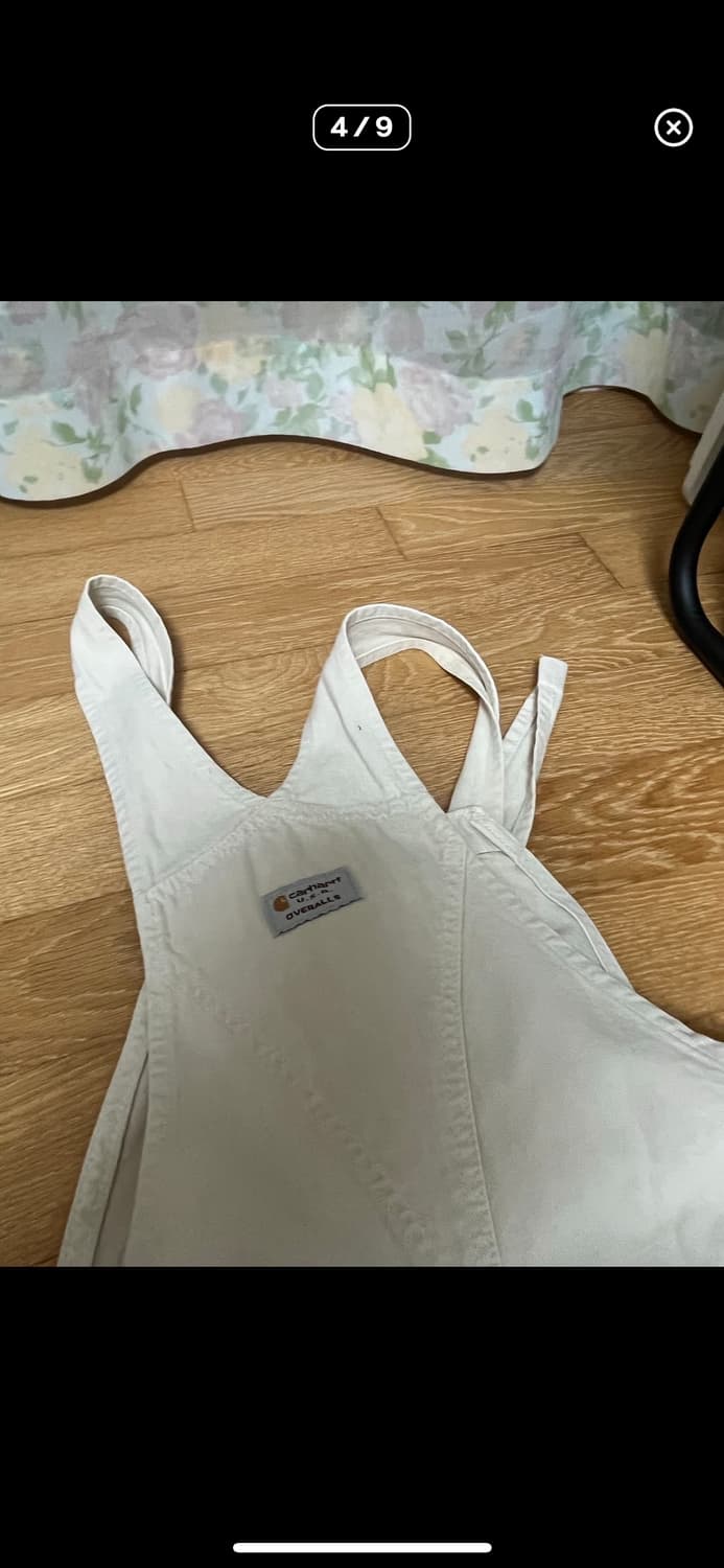 칼하트 오버롤 멜빵 팬츠 베이지 28x34 상품이미지5