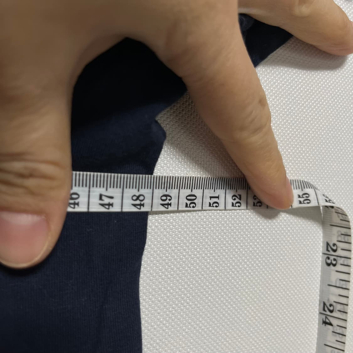 메종키츠네 폭스 반팔 티셔츠 네이비 xs 상품이미지4