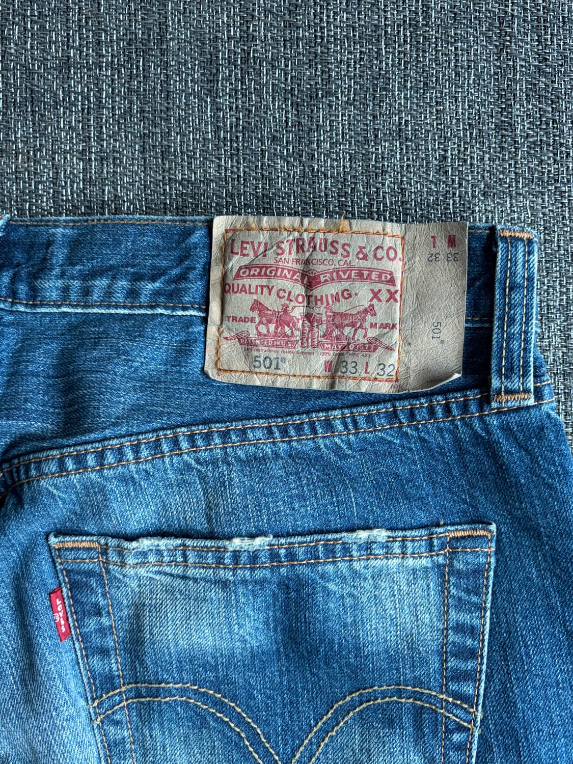 [Levi’s 501 W33 | L32] 상품이미지7
