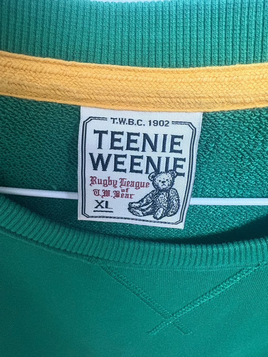 티니위니 맨투맨 초록색 빈티지 상품이미지2