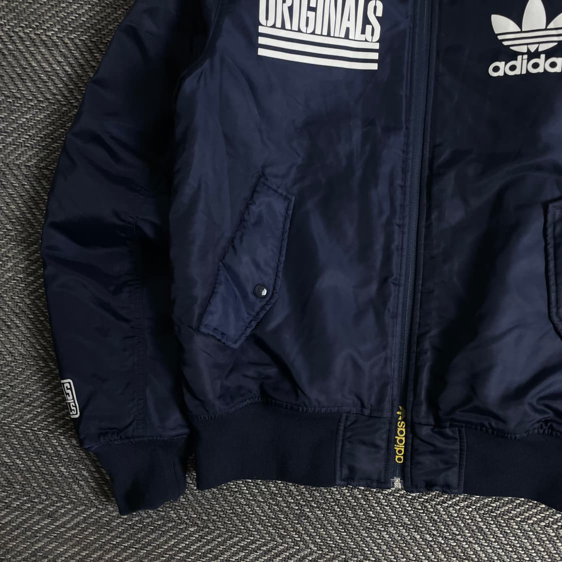 아디다스 트레포일 빅로고 ma-1 플라이트 자켓y 3021 상품이미지4