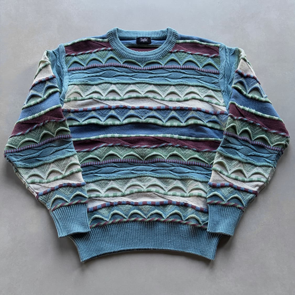 [M]STAFFA 빈티지 케이블 니트 스웨터 상품이미지3