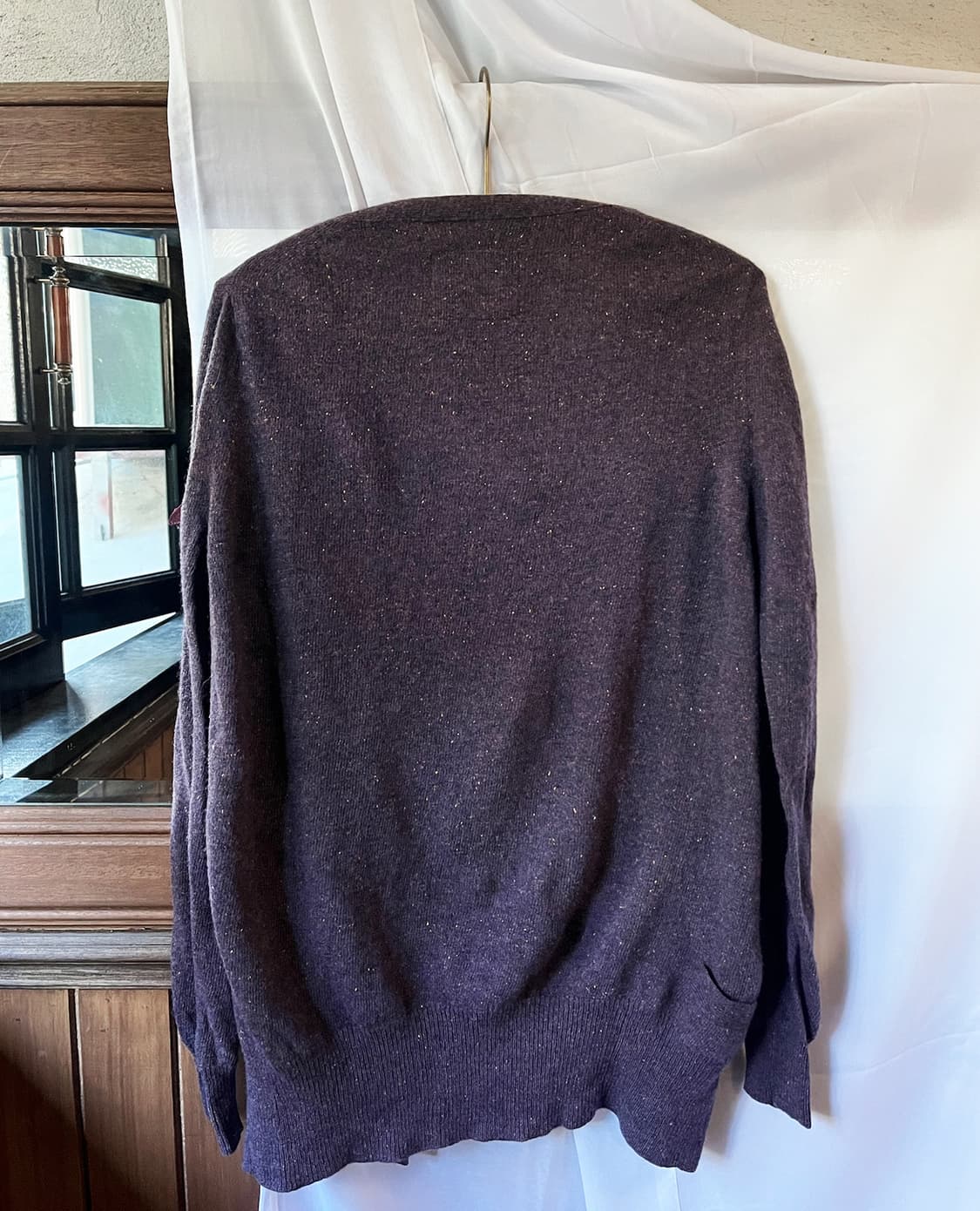 SACAI layered draped fabric detail cardi 상품이미지8