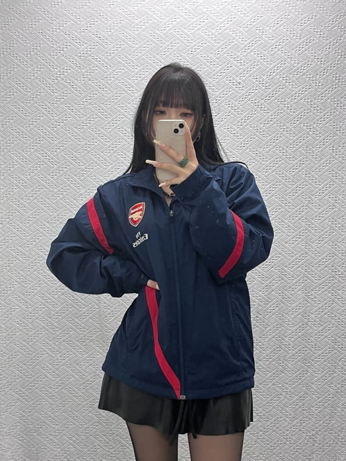 나이키 올드스쿨 레트로 아스날 유니폼 바람막이 L C09871 상품이미지1