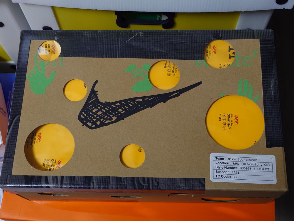 [270] 나이키 덩크 로우 x 오프화이트 Lot.46  박풀 상품이미지9