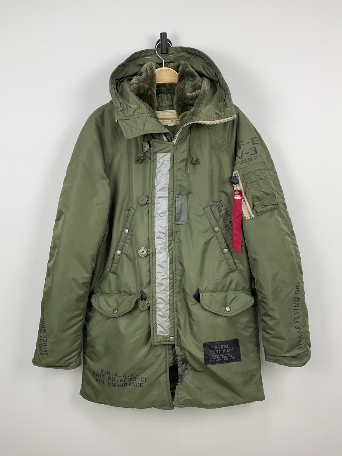 엑스톤즈(XTONZ) N3B 테스트 파일럿 헤비 파카 상품이미지3