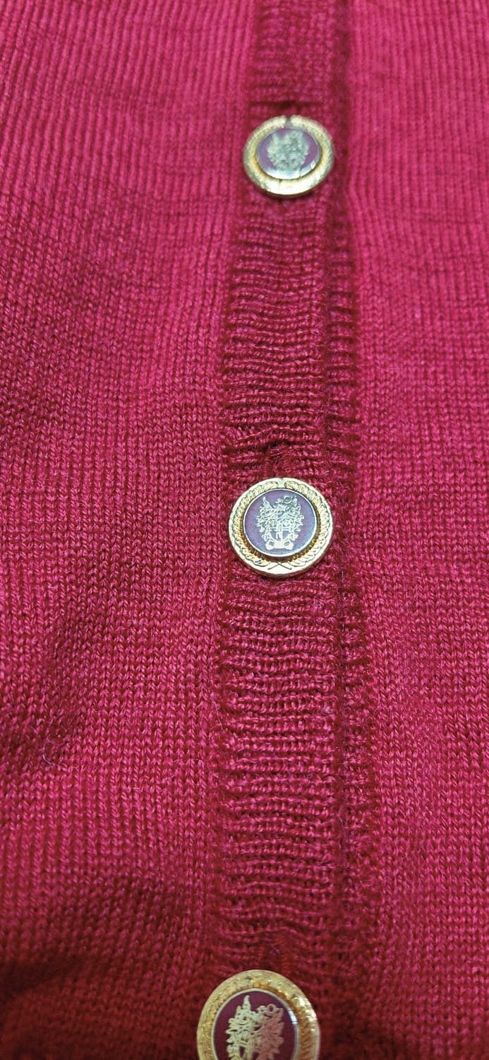 [정품] 빈티지 닥스(DAKS) 금장 버튼 울 가디건 (M사이즈) 상품이미지6