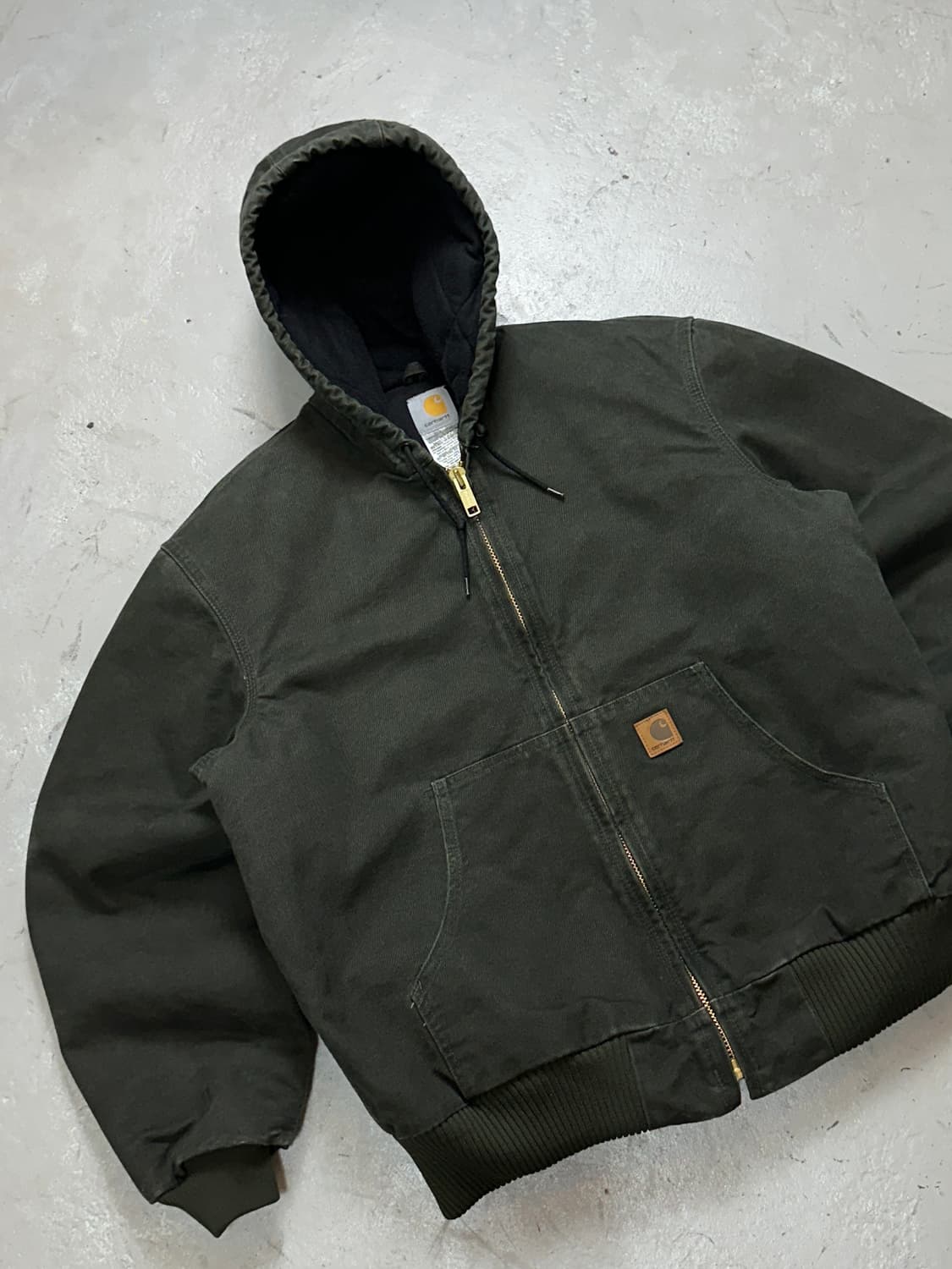 OG 칼하트 J130 액티브 자켓 칼하트 MOS 모스그린 상품이미지5