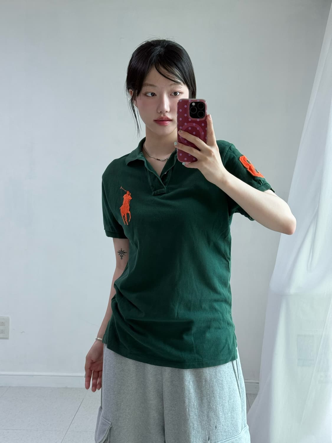 폴로 딥그린 빅포니 피케이 반팔티 상품이미지1