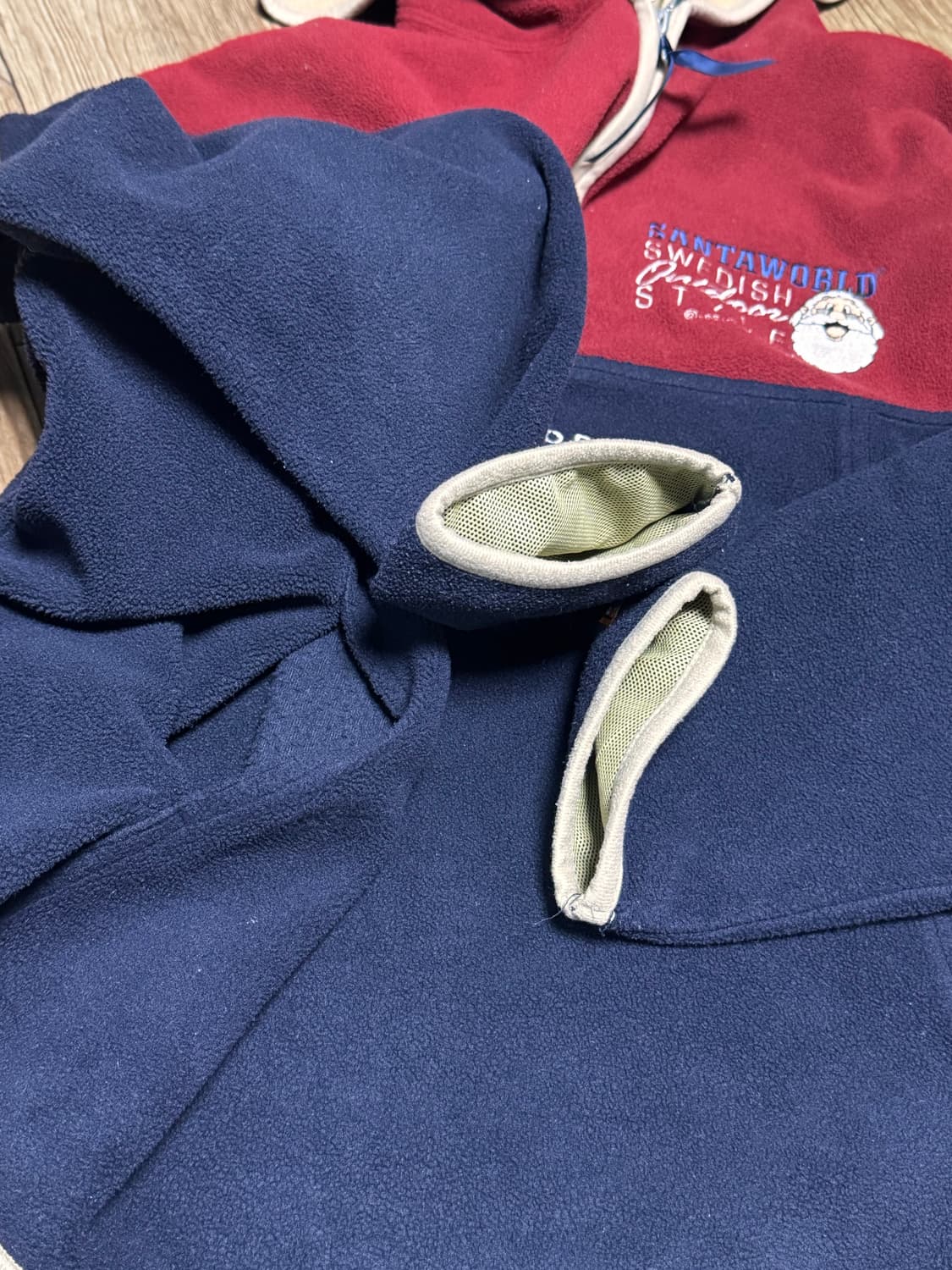 스웨덴 산타월드 하프집업 후리스 자켓 상품이미지5