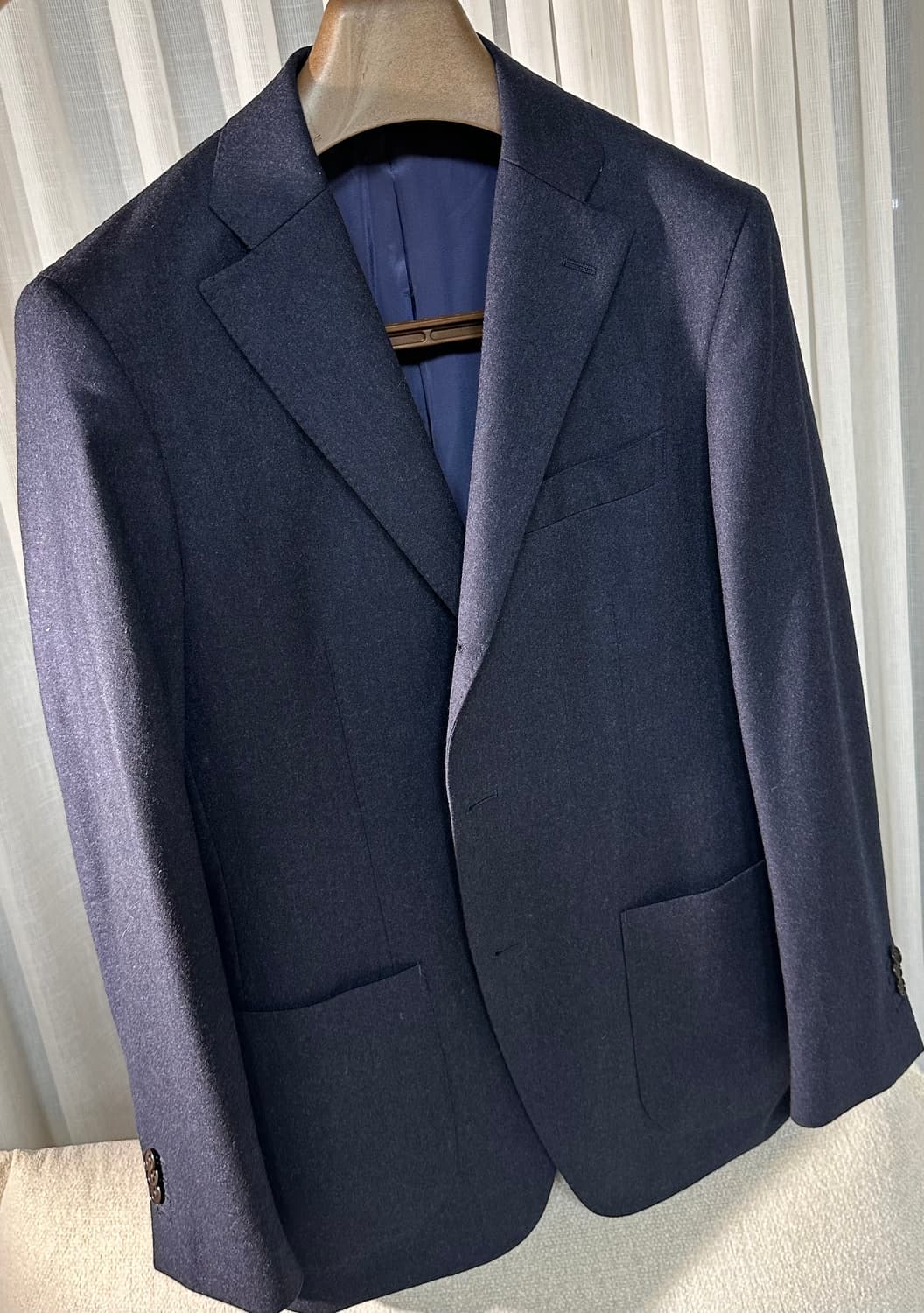 까노니코 네이비수트 일본빔즈 별주모델(라르디니,링자켓,볼리올리,루비암) 상품이미지2