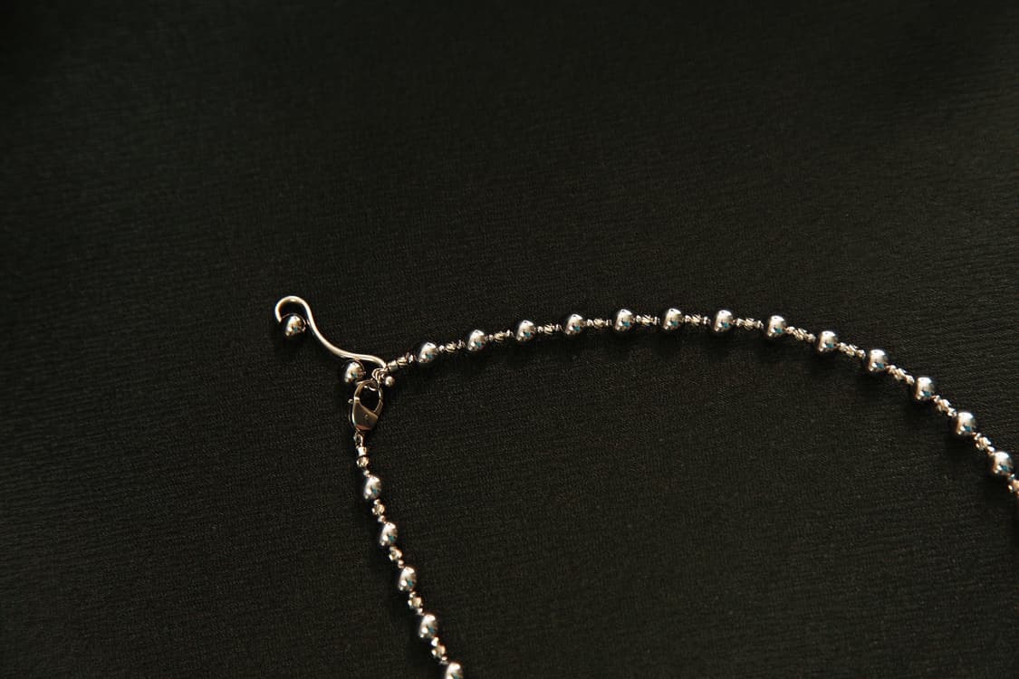 CASIOPEIA Ball Chain Necklace 인식표 원석목걸이 상품이미지8