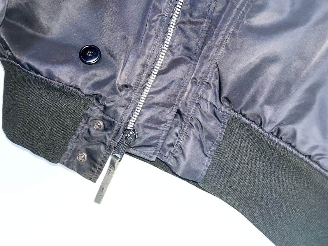 알파인더스트리 N2B 빈티지 퍼 야상 봄버자켓 항공점퍼 패딩 XL 상품이미지9