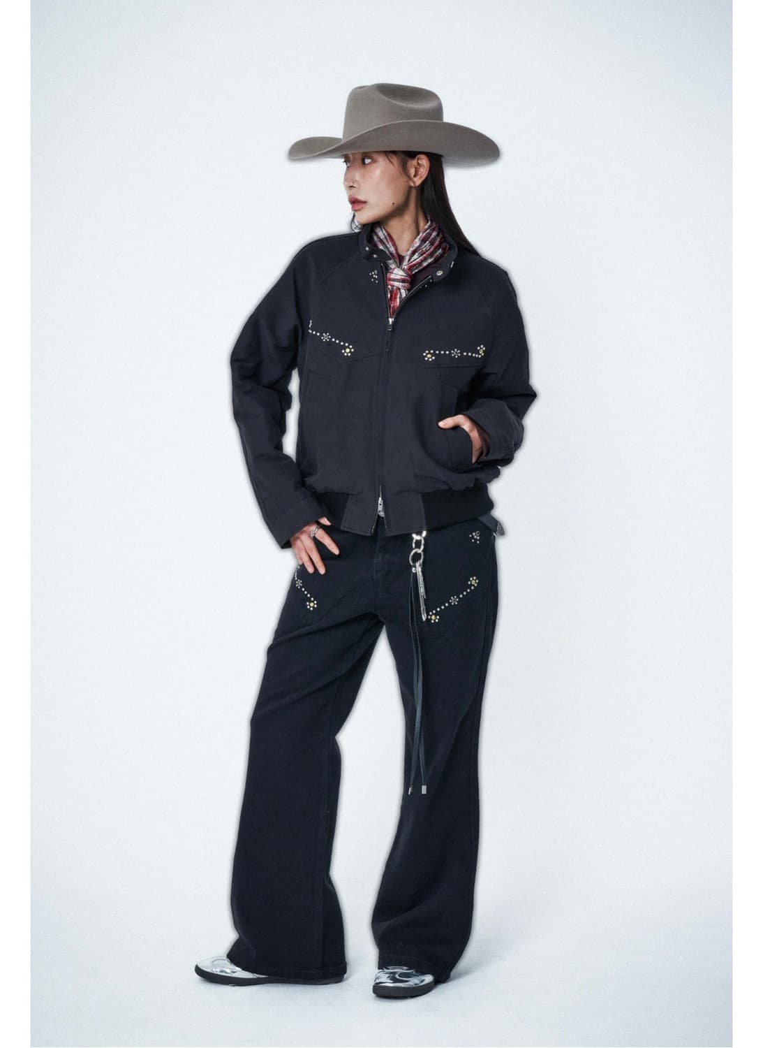 2) 노쿨러스 웨스턴 헤링턴 자켓 블랙 상품이미지5