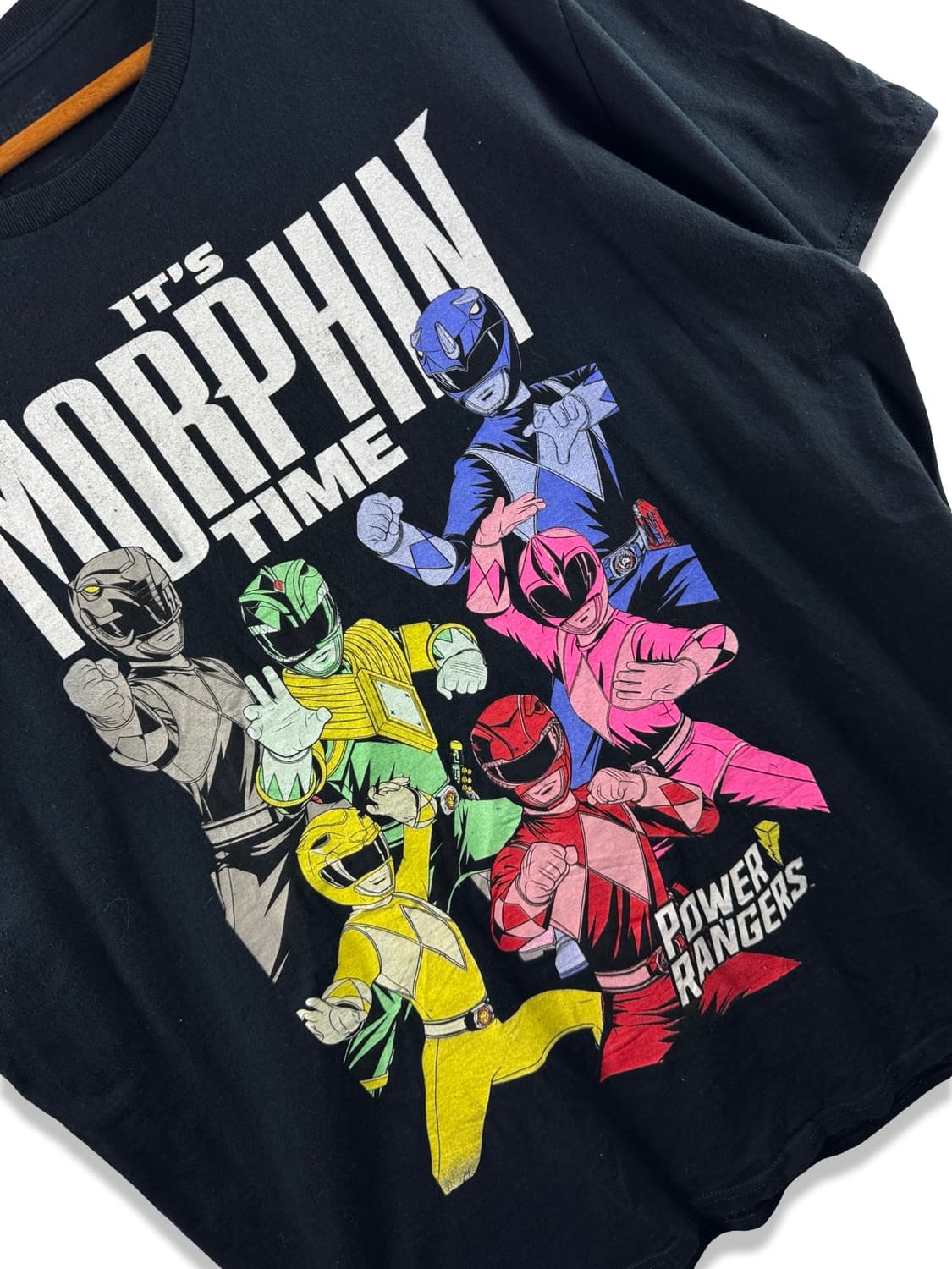 파워레인저 오피셜 그래픽 반팔티2056 상품이미지4