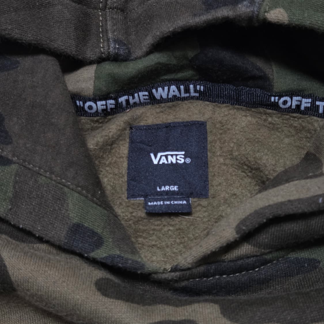 Vans 반스 카모플라주 밀리털 올드스쿨 후드티  상품이미지4