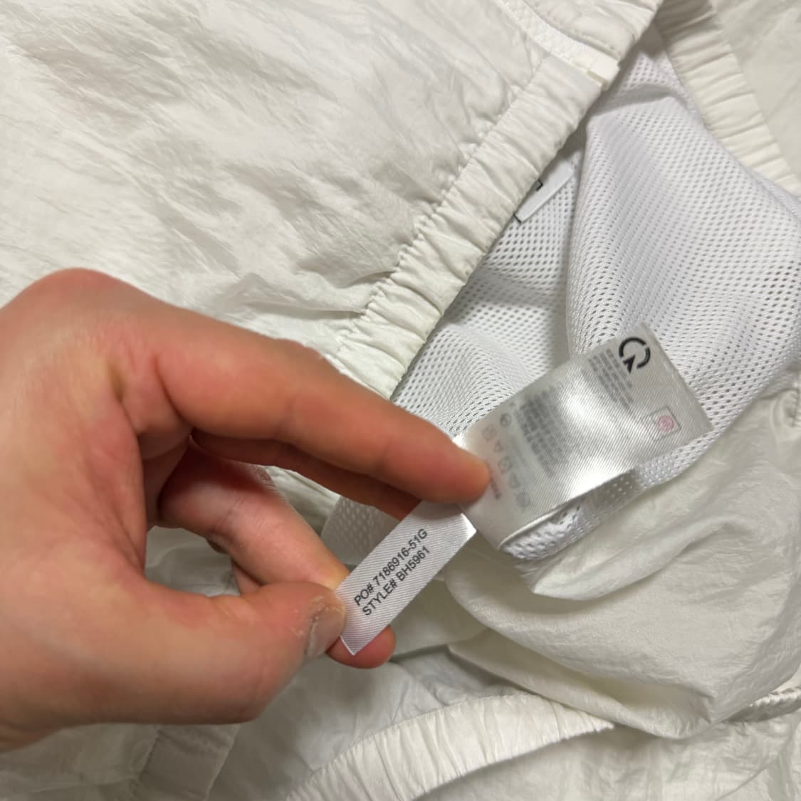 라코스테 로고 경량 바람막이 자켓 상품이미지6