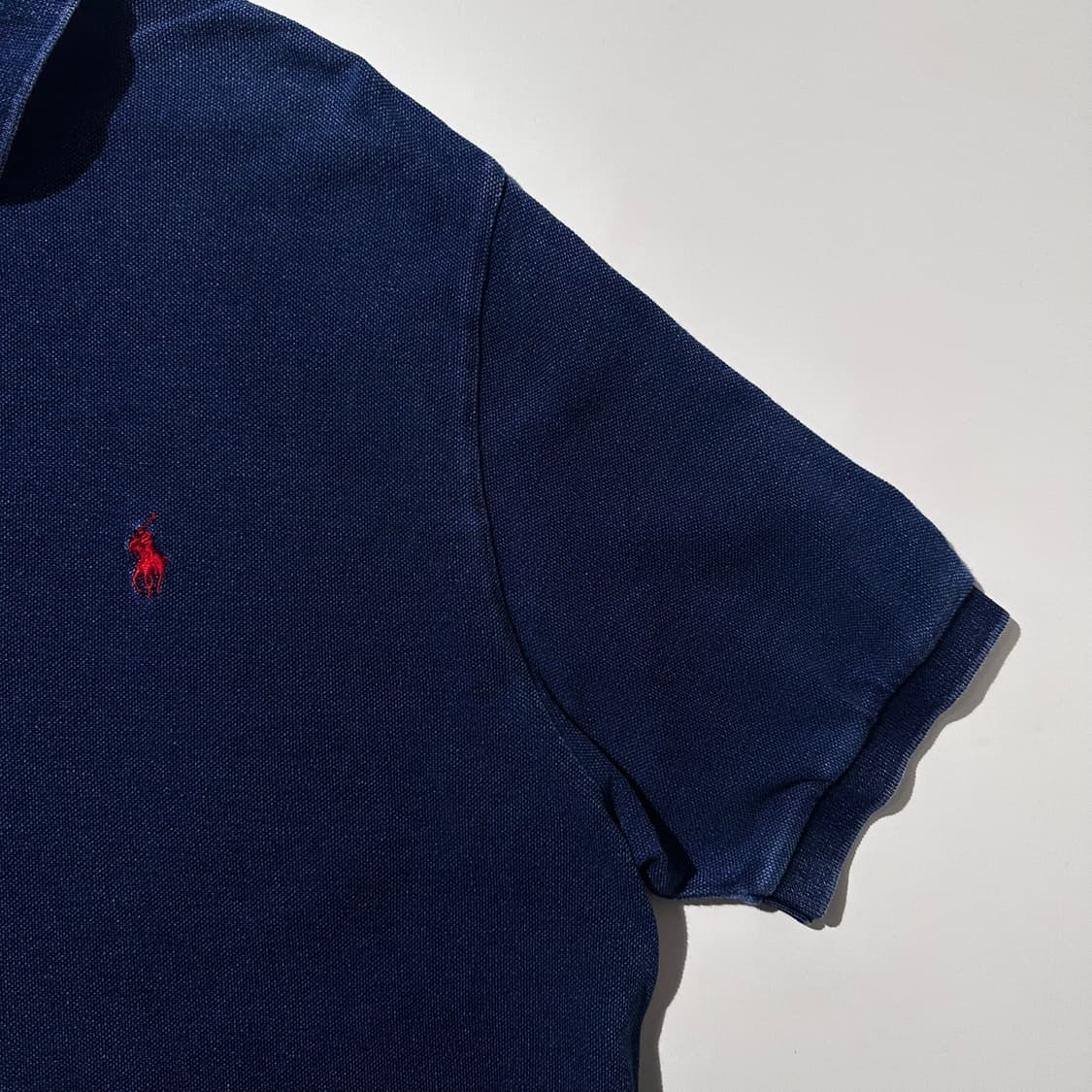 폴로 랄프로렌 인디고 카라 반팔 티셔츠 상품이미지5