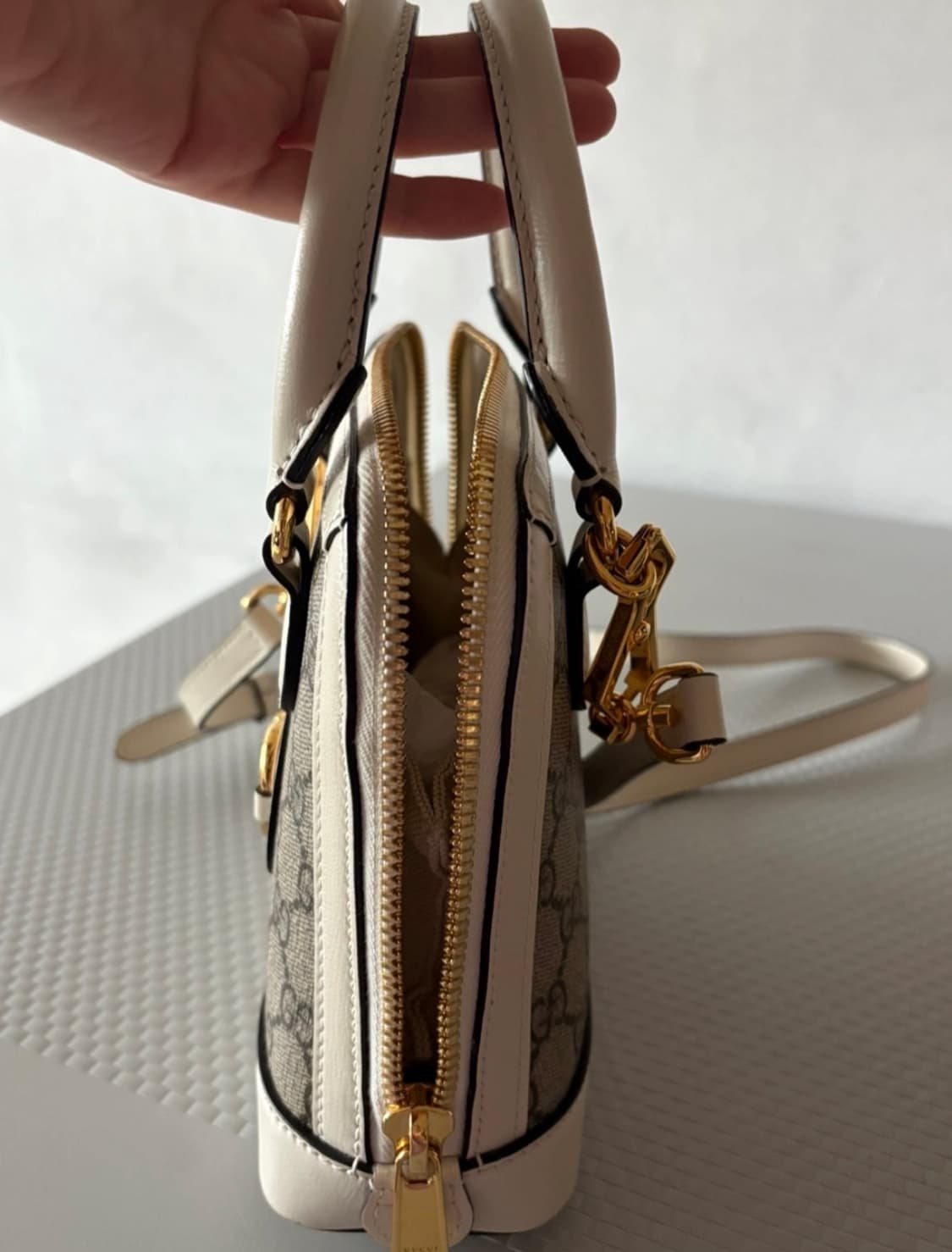 구찌 홀스빗 1955 탑핸들 미니 상품이미지2