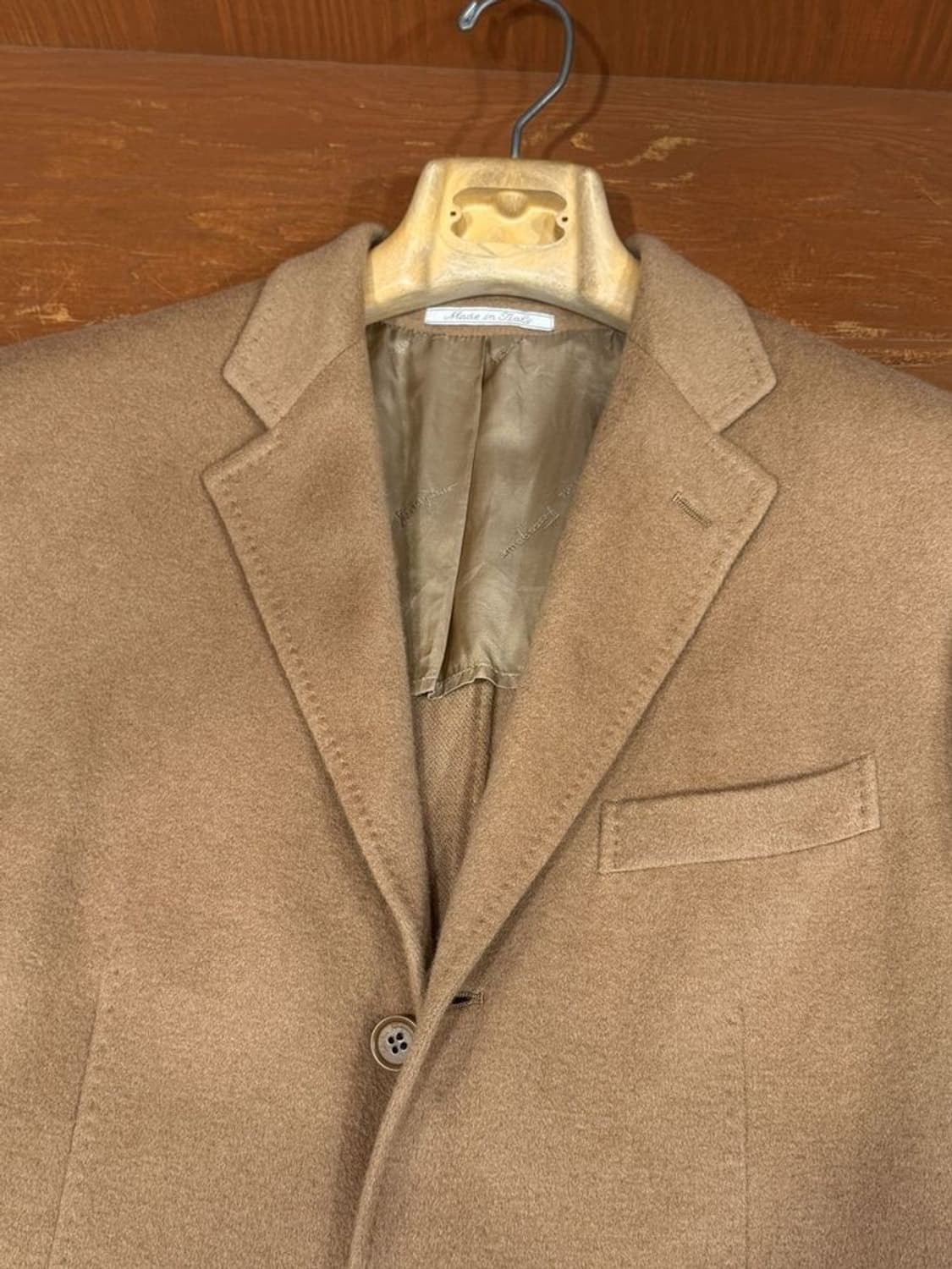 페레가모 카멜 자켓 상품이미지7