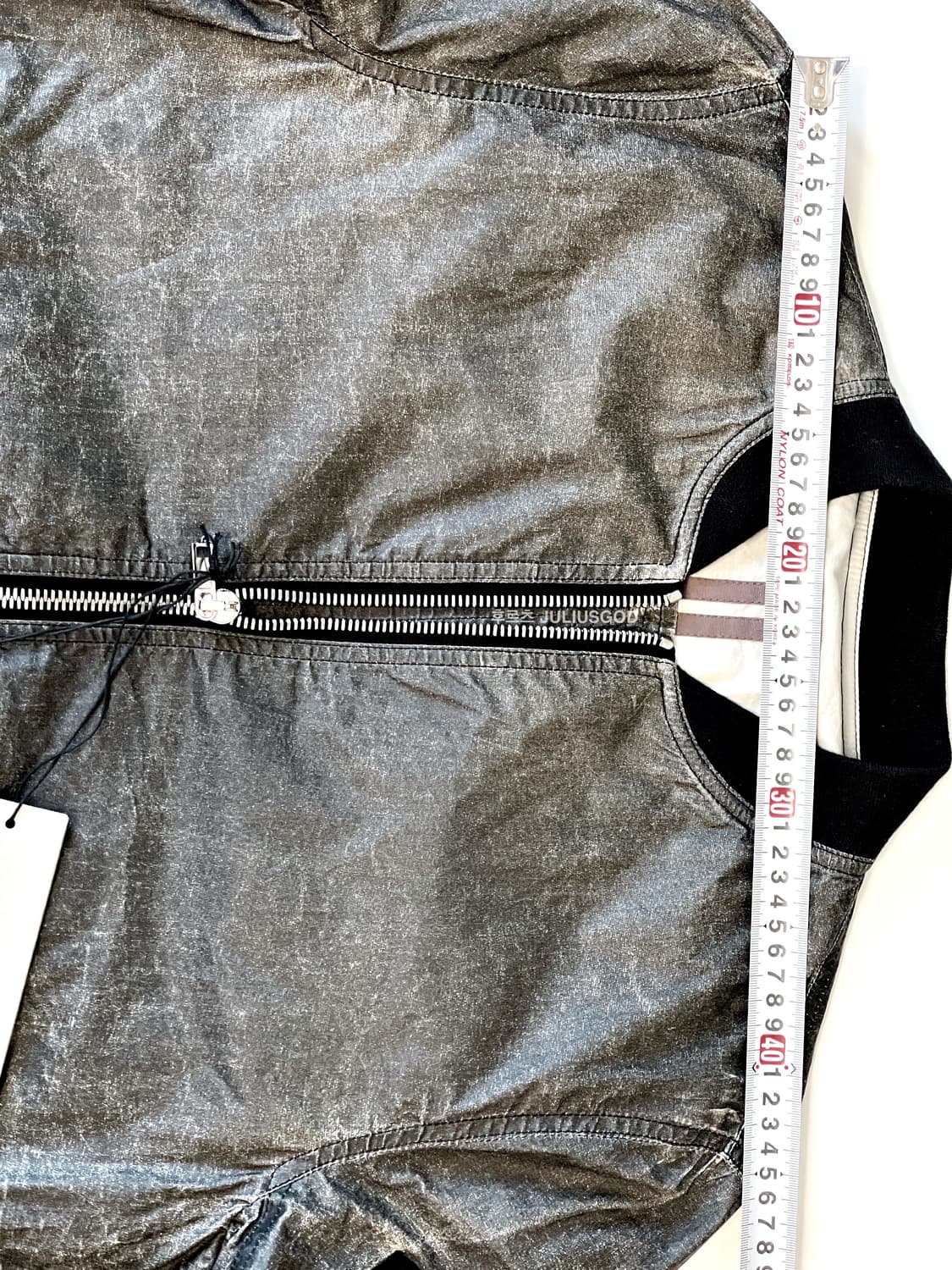 [정품, M] 릭오웬스 RICK OWENS 다크쉐도우 코팅 워싱 자켓 상품이미지6