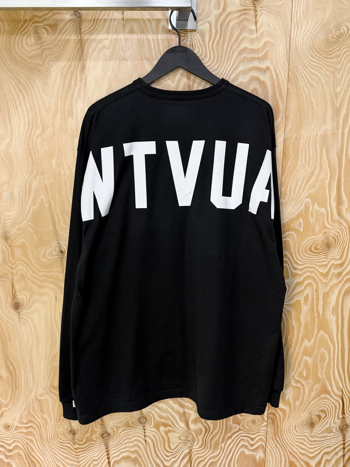 더블탭스 21AW 스텐실 로고 롱슬리브 상품이미지1