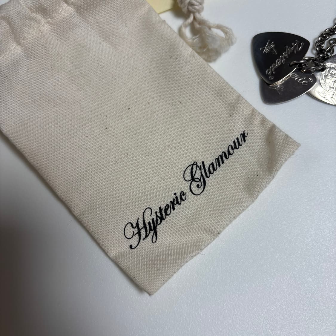 히스테릭글래머 기타피크 목걸이 풀박 상품이미지4