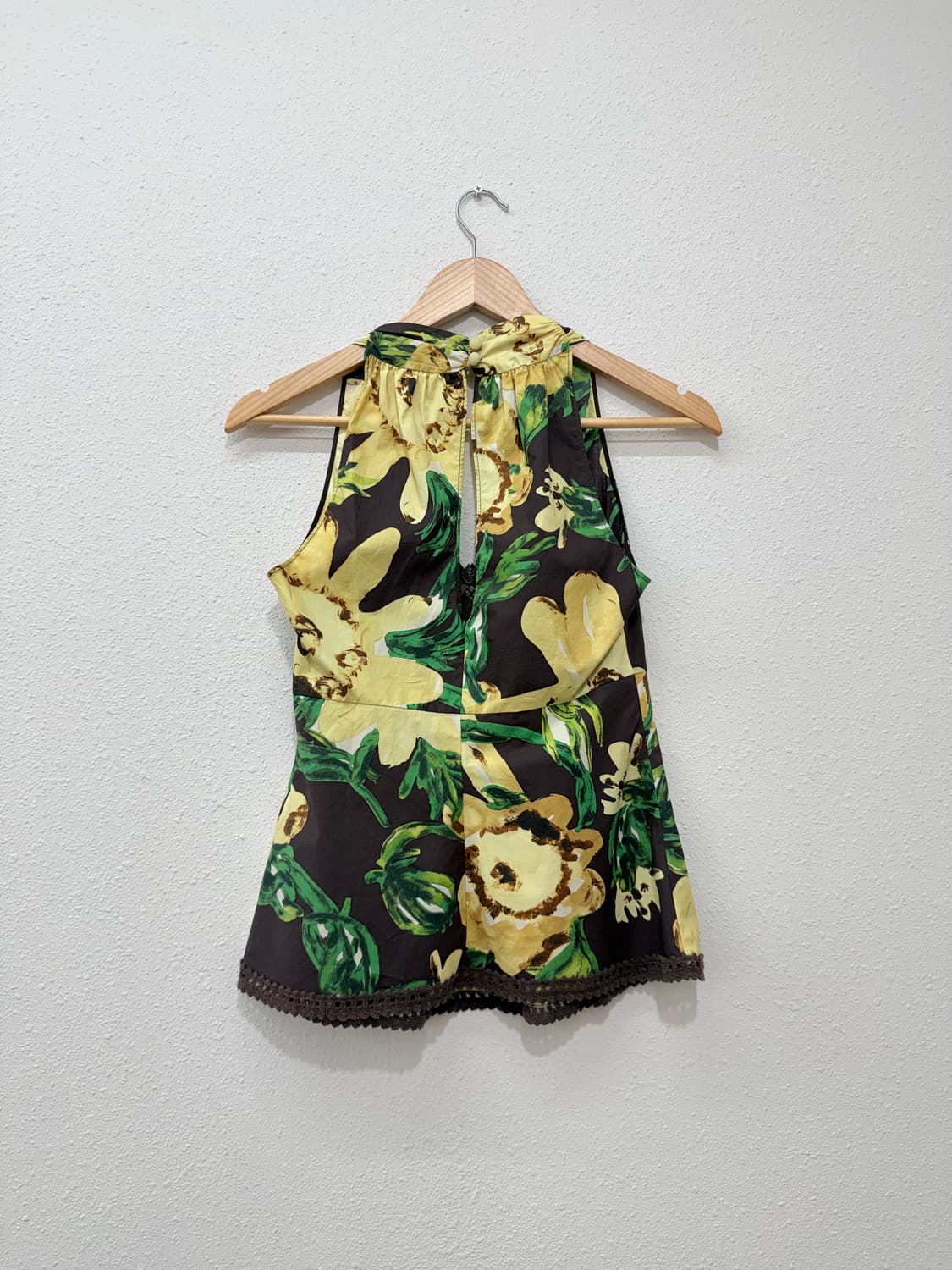 빈티지 Moschino 하와이 레이스 슬리브리스 상품이미지6
