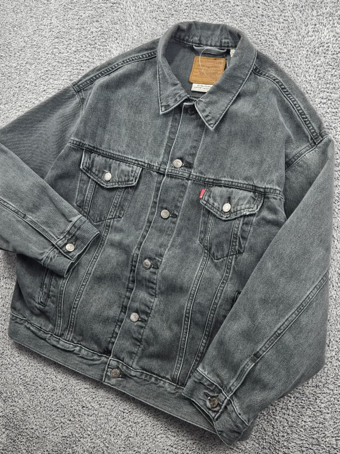 리바이스 그레이 데님 트러커 자켓 ( M ) / 11582 상품이미지6