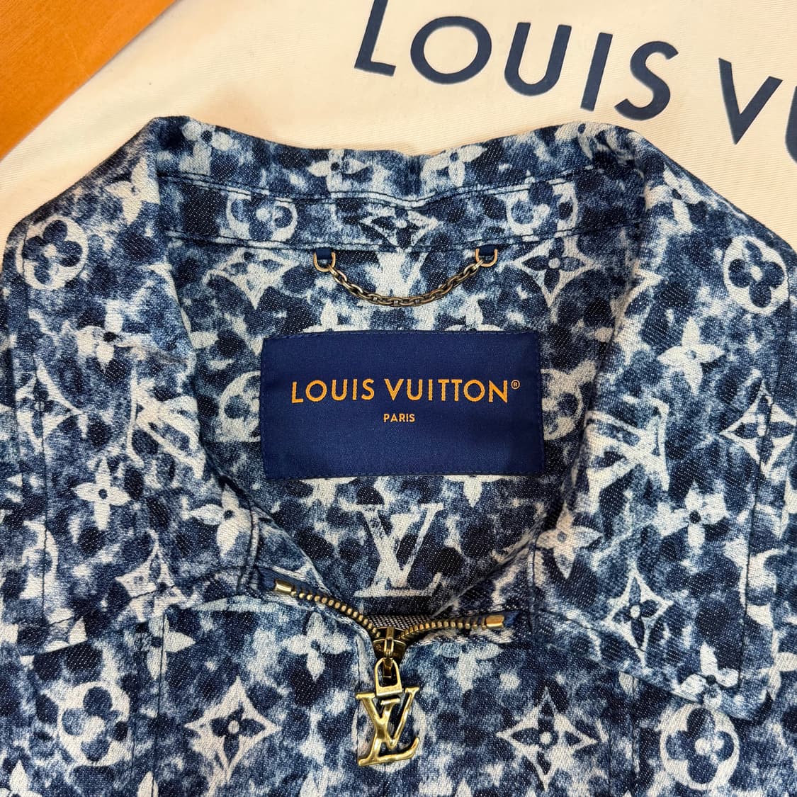 [리오브] 루이비통 워크웨어 모노그램 데님 자켓 상품이미지4