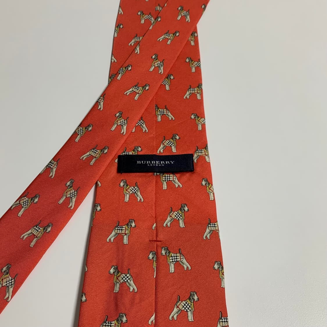 버버리(BURBERRY) 명품넥타이 100실크 A+등급 9.5cm 상품이미지5
