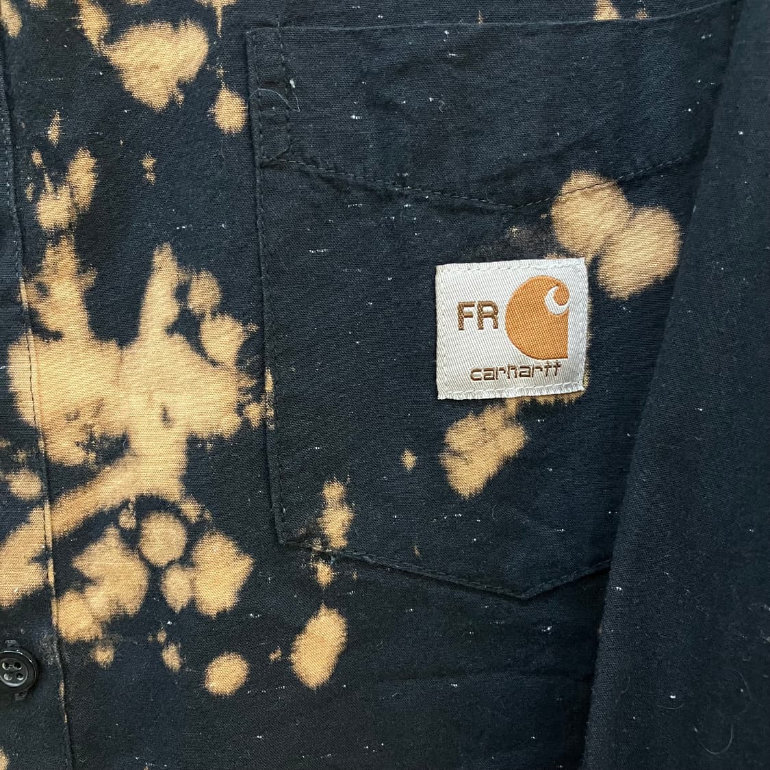 칼하트 블랙 블리치 FR 워크 셔츠 XXL 상품이미지4