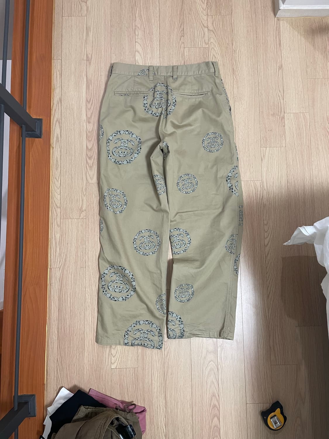 스투시 데님티어스 SS 리쓰 치노 카키 상품이미지3