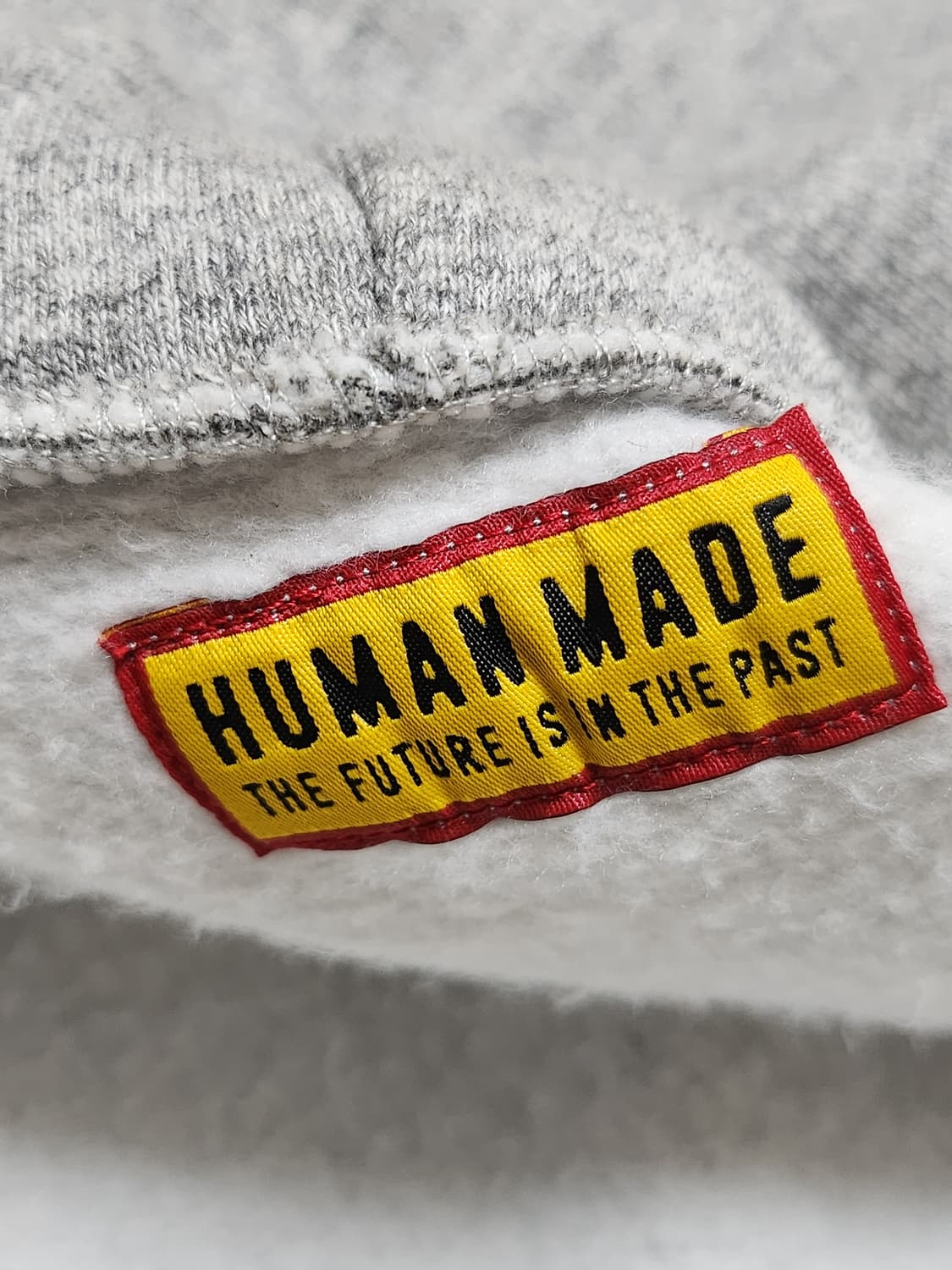 휴먼메이드 클레식 집업 스웨트 후디 그레이 상품이미지6