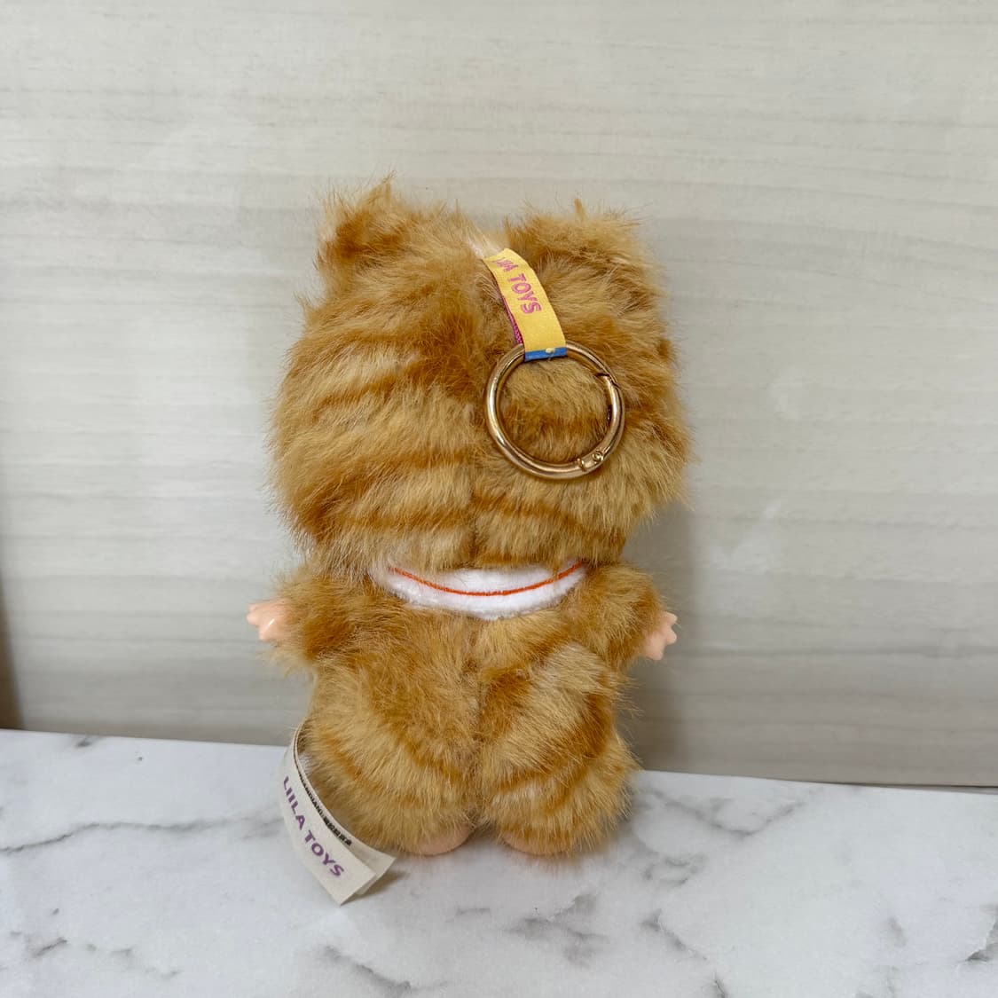 새상품 베이비쓰리 릴라 럭키캣 레오파드 고양이 키링 오렌지 랜덤 블라인드 상품이미지4