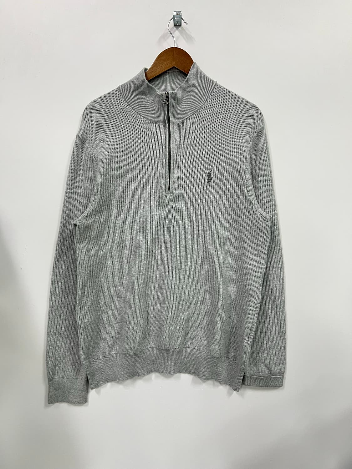 폴로 그레이 목니트 상품이미지1