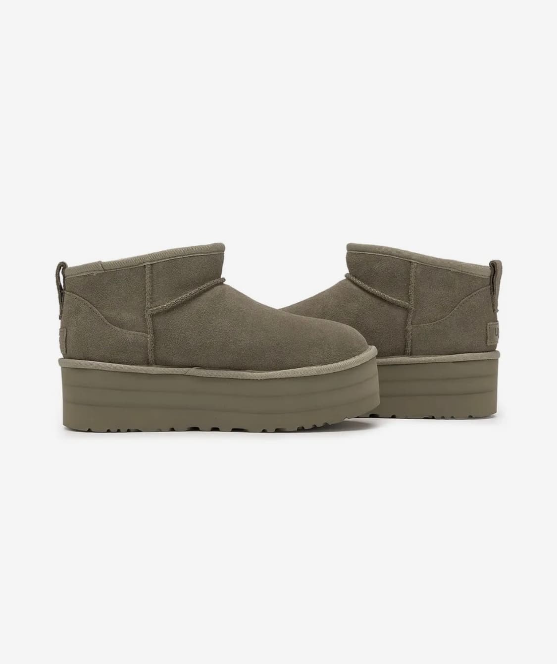 정품인증가능) 어그 클래식 울트라 미니 플랫폼 모스그린 상품이미지3