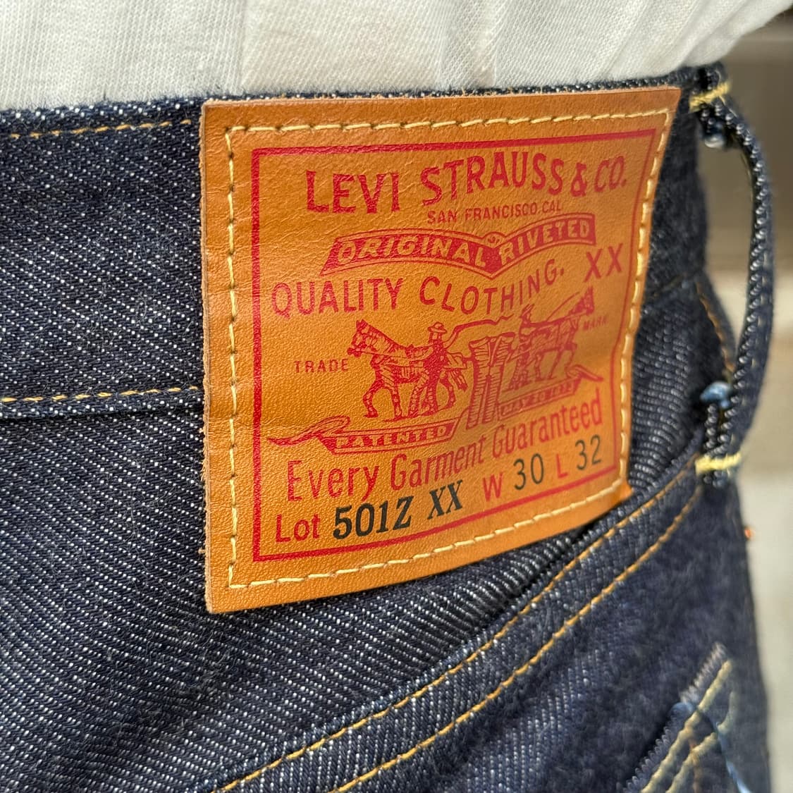 리바이스 501Z XX 54501 데님 팬츠 30 상품이미지9