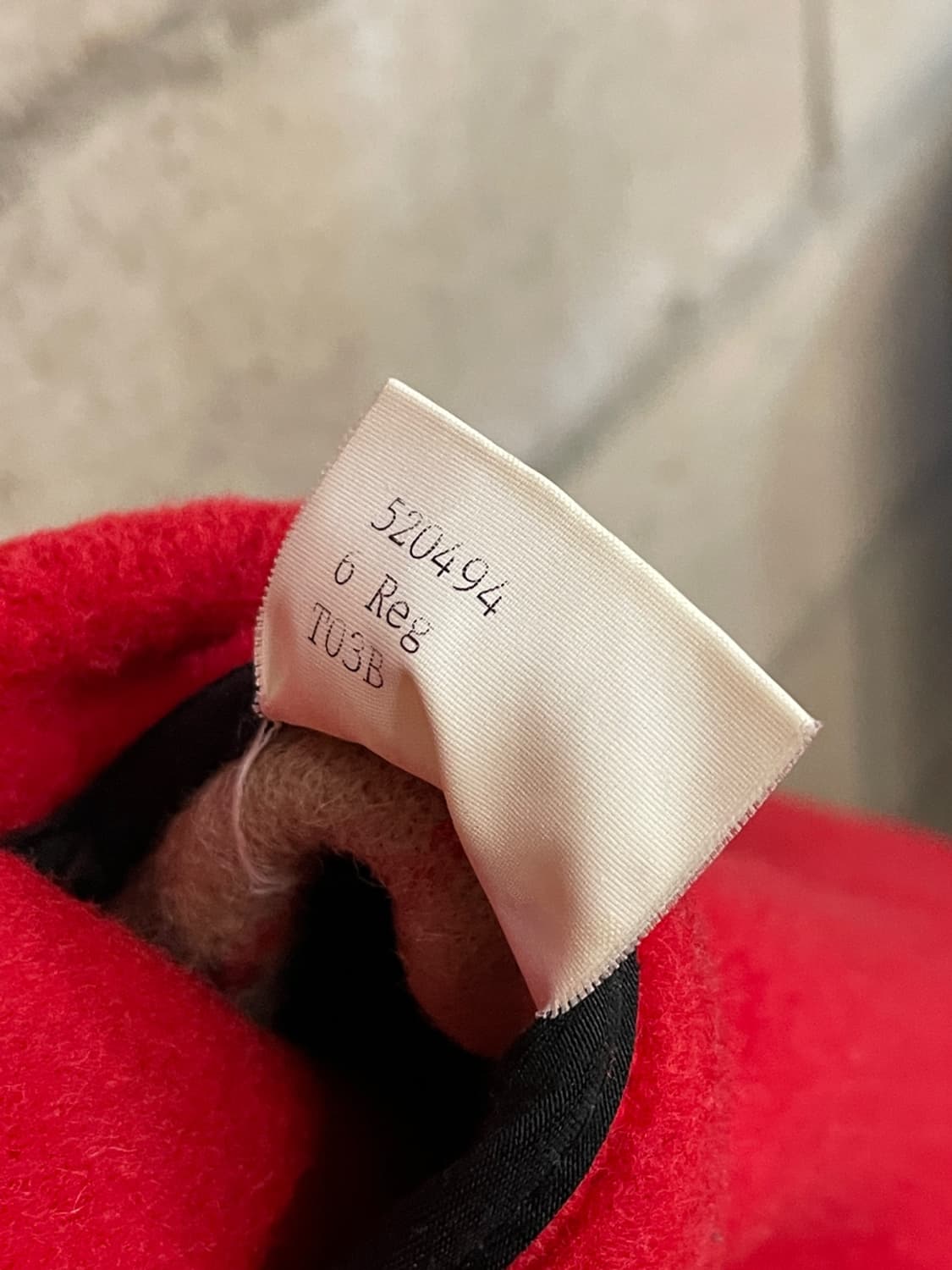 버버리 런던 레드 더플 코트  상품이미지6