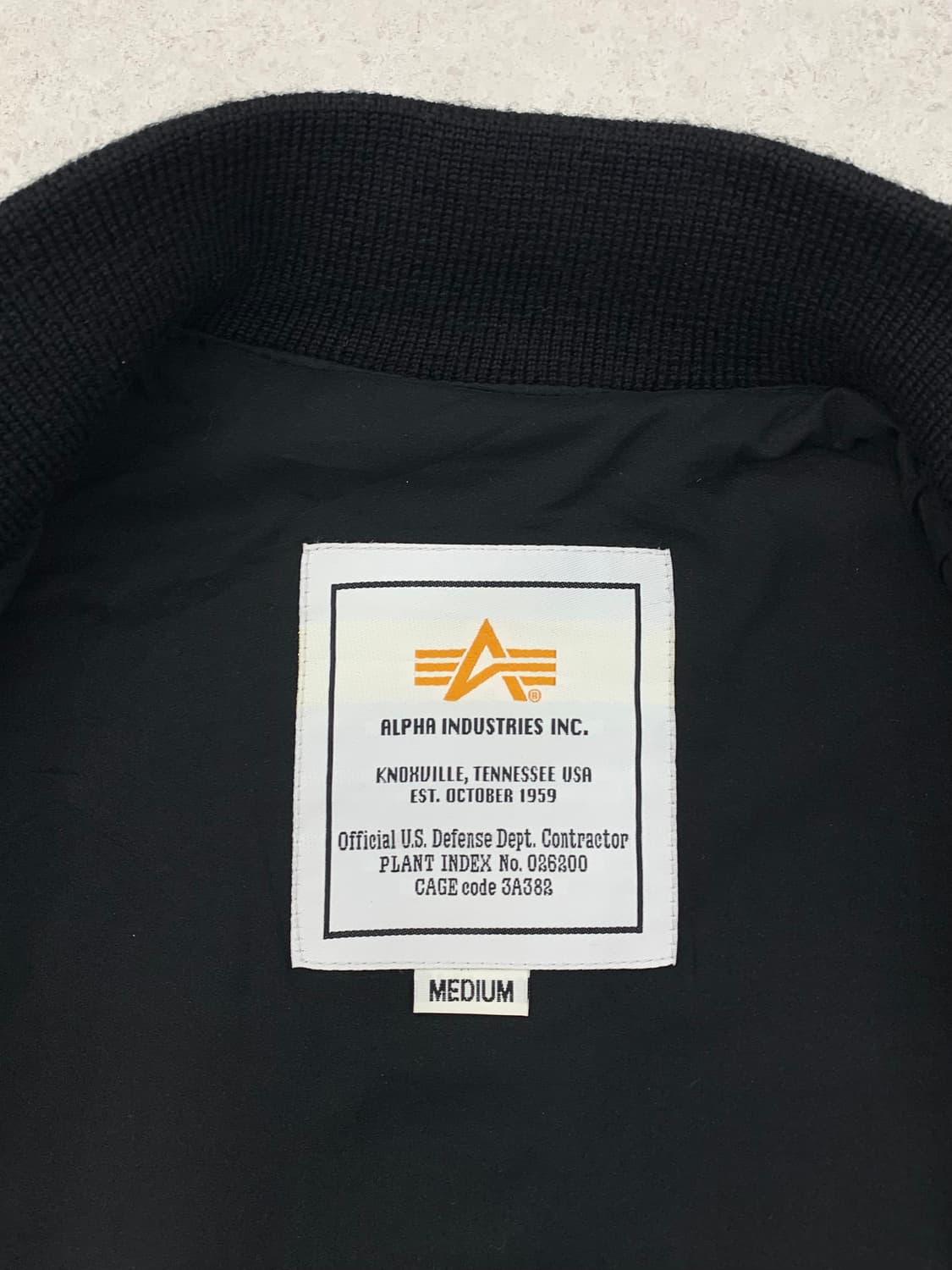 Alpha industries 알파 레더 전환 MA-1 자켓 상품이미지3