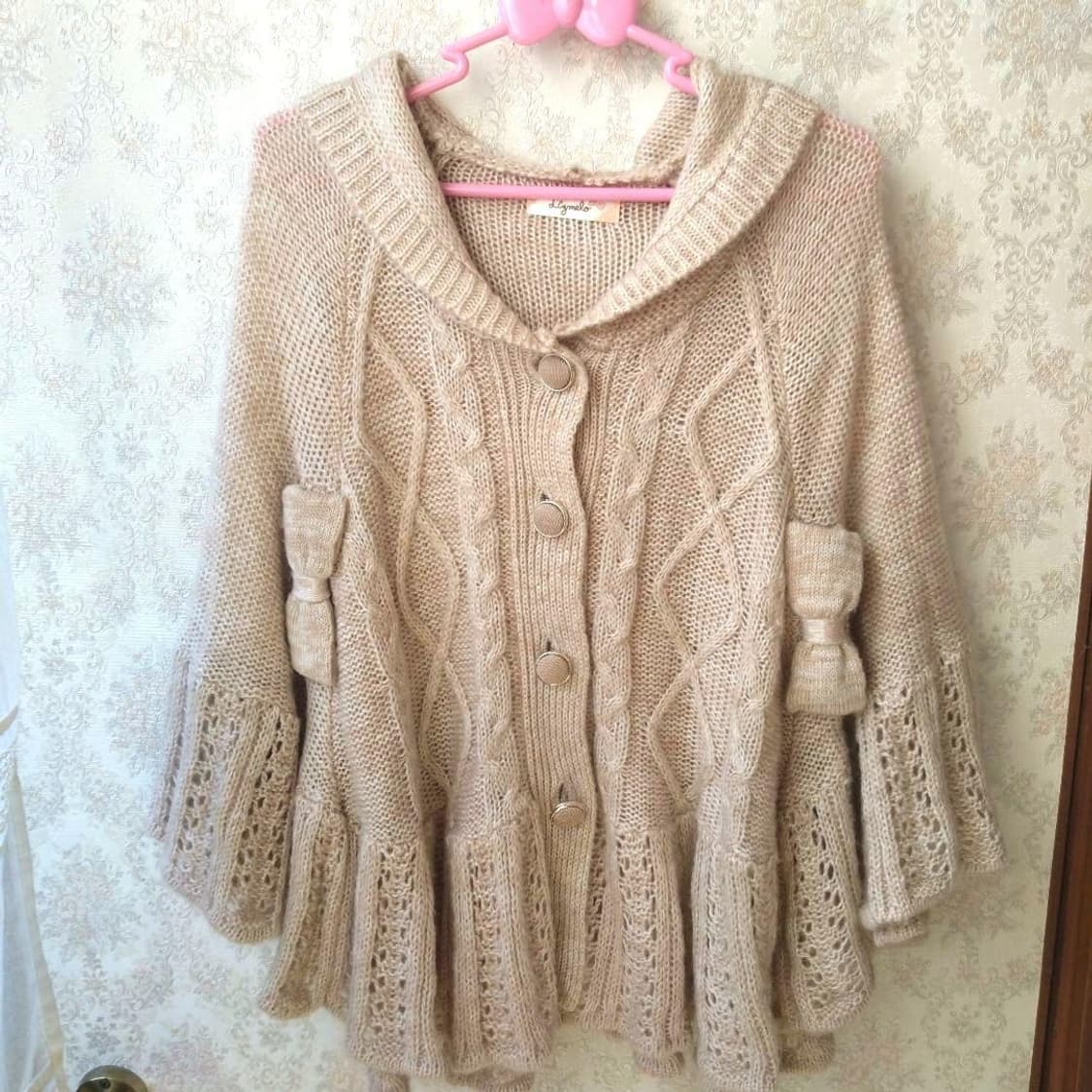 리즈멜로 케이프 판초 리즈리사 히메갸루 라떼갸루 상품이미지1