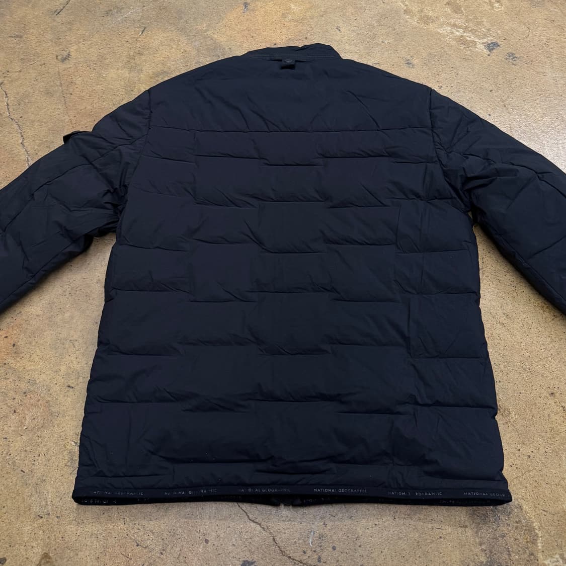 [정품/M] 내셔널지오그래픽 블랙 패딩 자켓 b17 상품이미지4