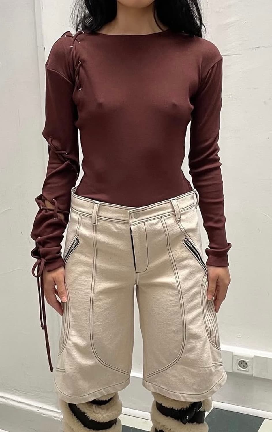 vejas 22fw 트임 탑 상품이미지2