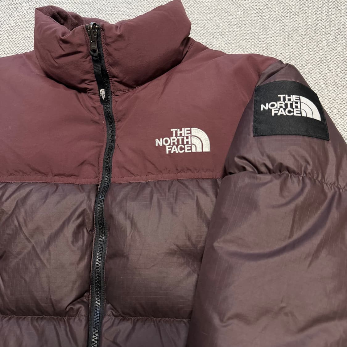 노스페이스 화이트 라벨 노벨티 눕시 다운 자켓 코코아 브라운 상품이미지2