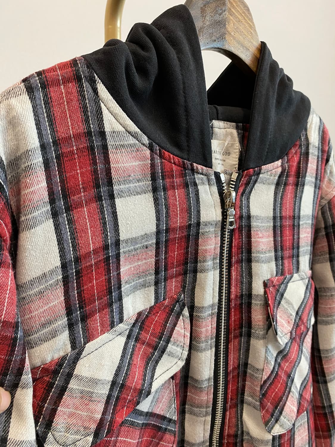 [M]피어오브갓 3rd 컬렉션 체크 자켓 상품이미지2