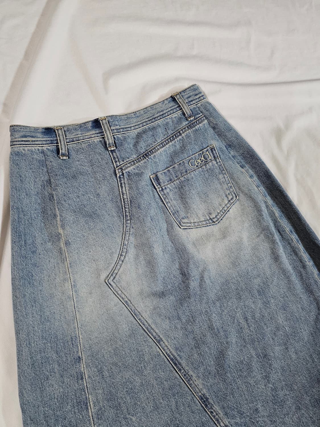 [M] 씨에씨CEECI GENOA DENIM SKIRT 데님 스커트 상품이미지8