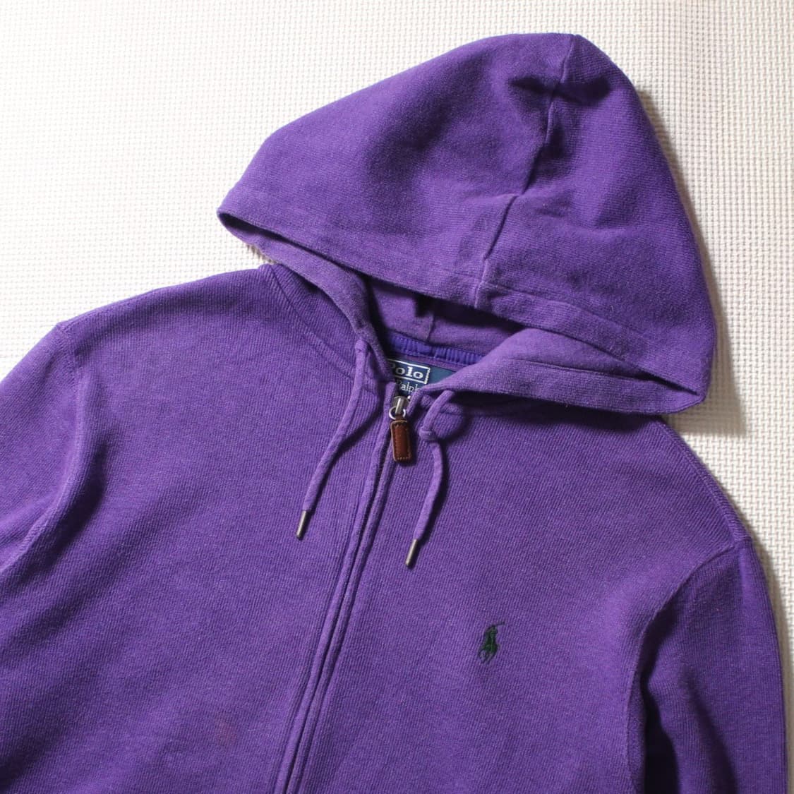 Polo 폴로 랄프로렌 퍼플 후드집업 상품이미지3
