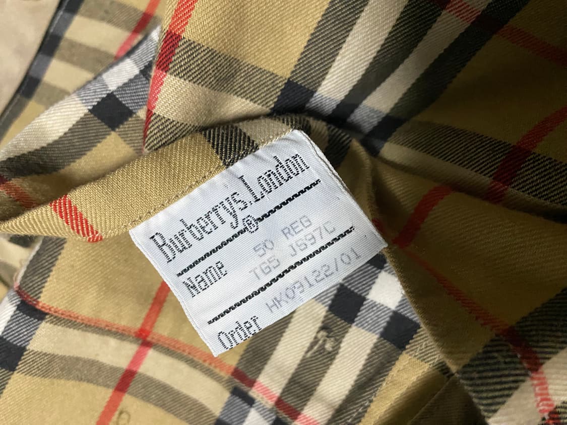 [소장품정리] 풀구성 버버리 원패널 Trench21 트렌치21 트렌치코트 상품이미지7