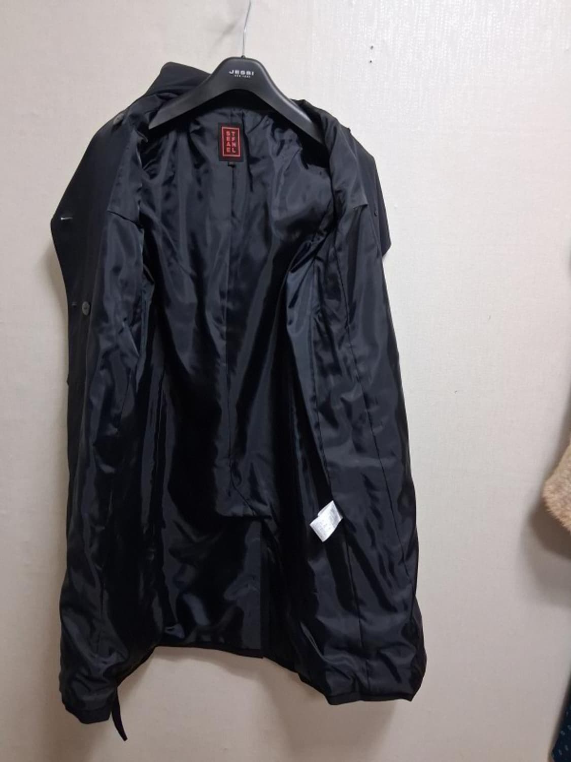 스테파넬 블랙 트렌치코트 거의새거 55 2023년 상품이미지4