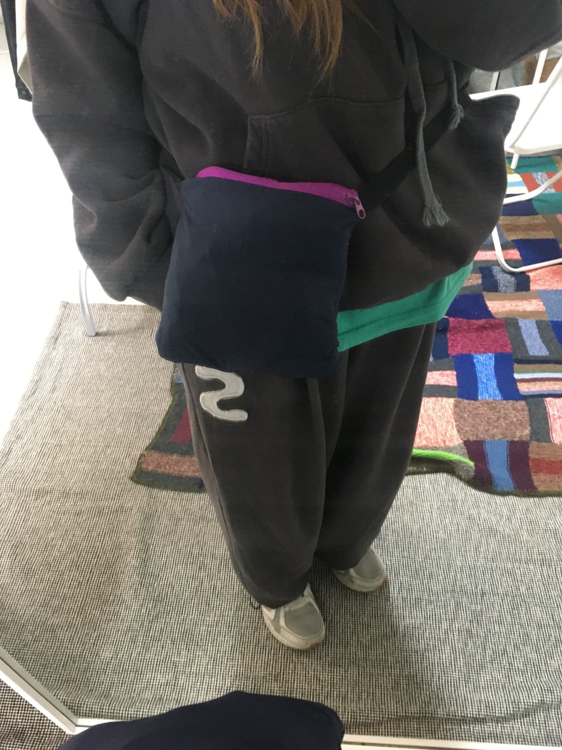 Jeantex 90년대 아웃도어 멀티컬러 바람막이 자켓 상품이미지2